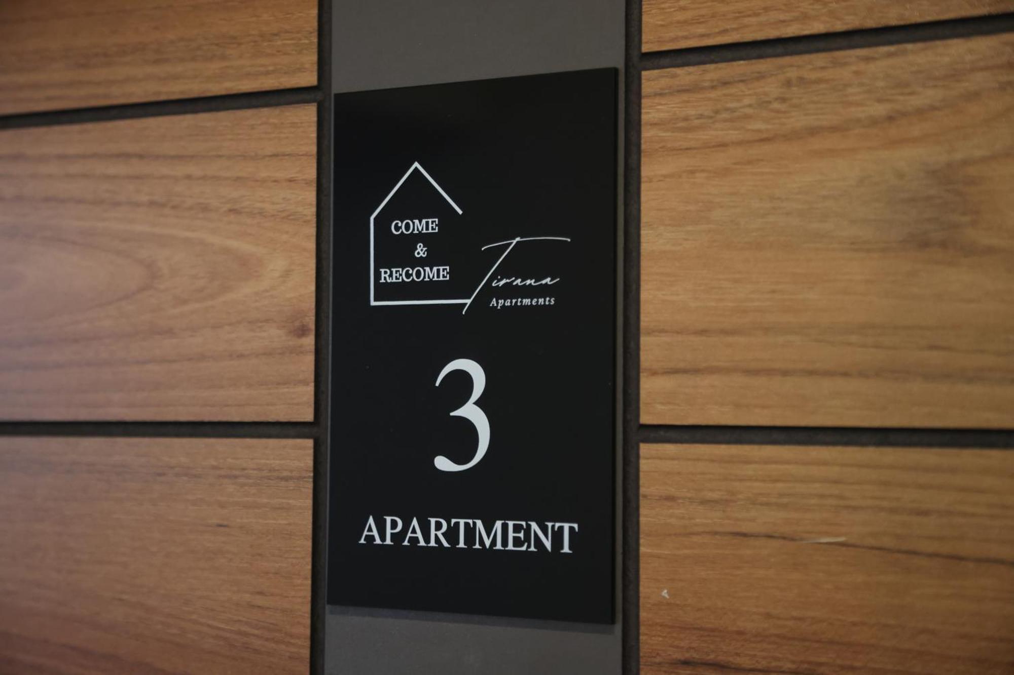 Come&Recome Tirana Apartments Екстер'єр фото